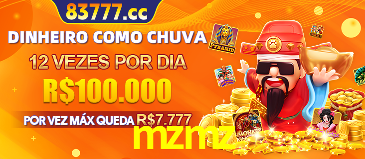 Banner do programa de recompensas Recomende para amigos do mzmz, detalhando os bônus por convidar amigos, com prêmios que chegam a R$288.888.