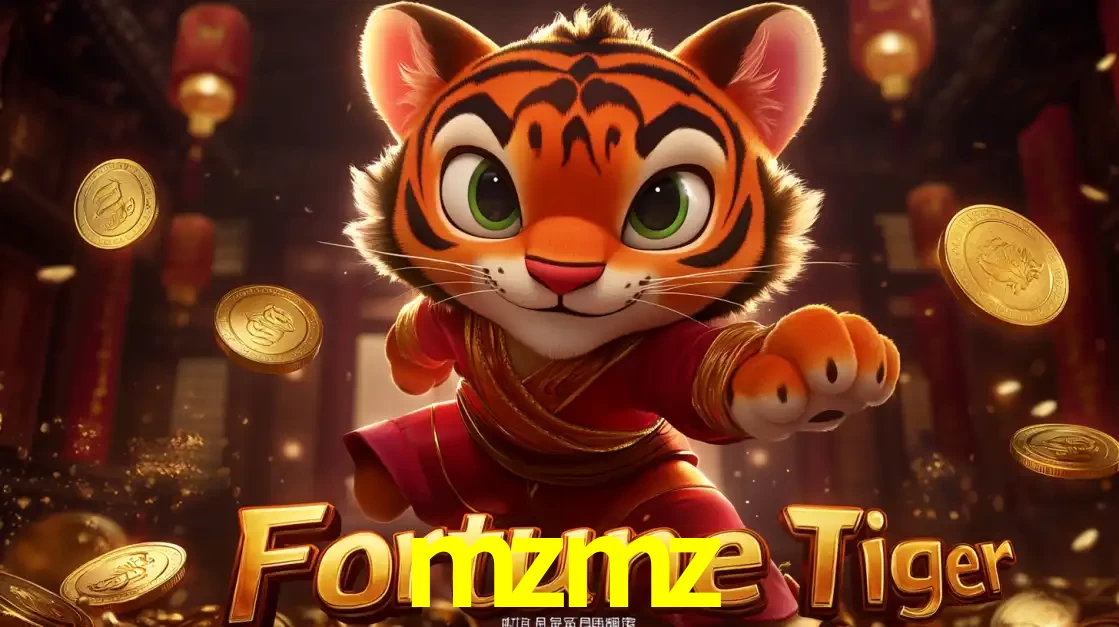 O carismático mascote do jogo de slot Fortune Tiger, um tigre fofo em pose de artes marciais, pronto para trazer sorte e multiplicadores de ganhos no cassino online mzmz.